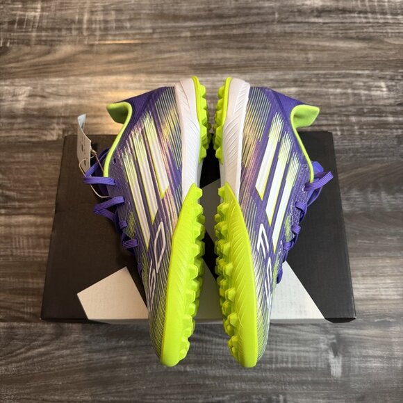Adidas F50 League TF JH7724 Purple M 8.5 W9.5 Futsal Shoes Football Soccer Boots